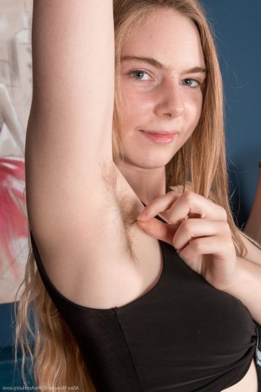15P Alice Wonder gets naked in her private blue room