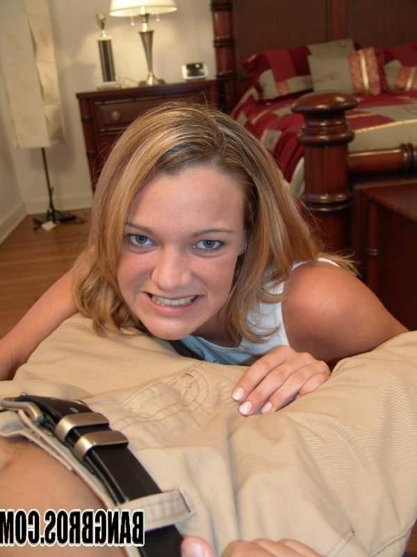 14P Tight ass babe rubbing her ass on a cock