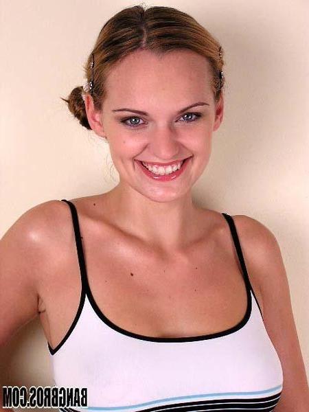 15P Tiny teen with big tits naked and spread stroking dick