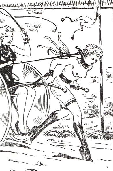25P Thematic Drawn Porn Art 11 - BDSM (2)