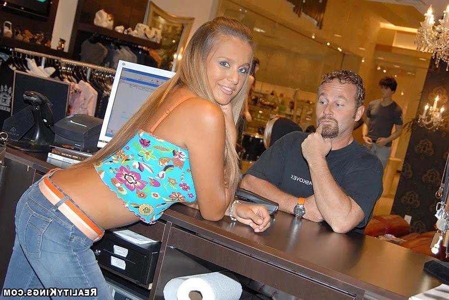 15P This hot milf babe catches a mean facial here after getting that fine ass of her