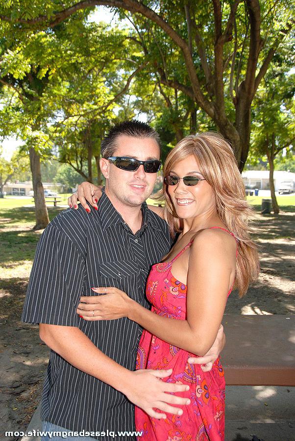 15P Wife with huge fake tits leaves hubby for another man