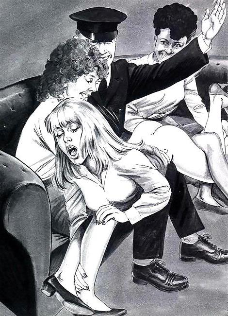 25P Thematic Drawn Porn Art 12 - BDSM (3)