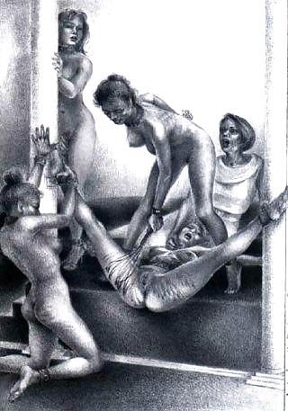 25P Thematic Drawn Porn Art 12 - BDSM (3)
