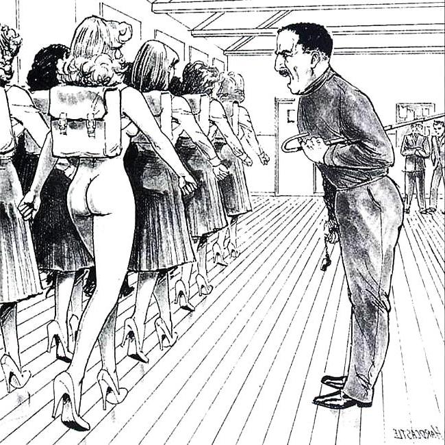 25P Thematic Drawn Porn Art 12 - BDSM (3)