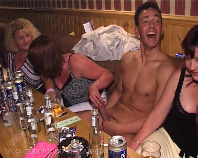 15P drunk wives cheating and giving blowjobs at party