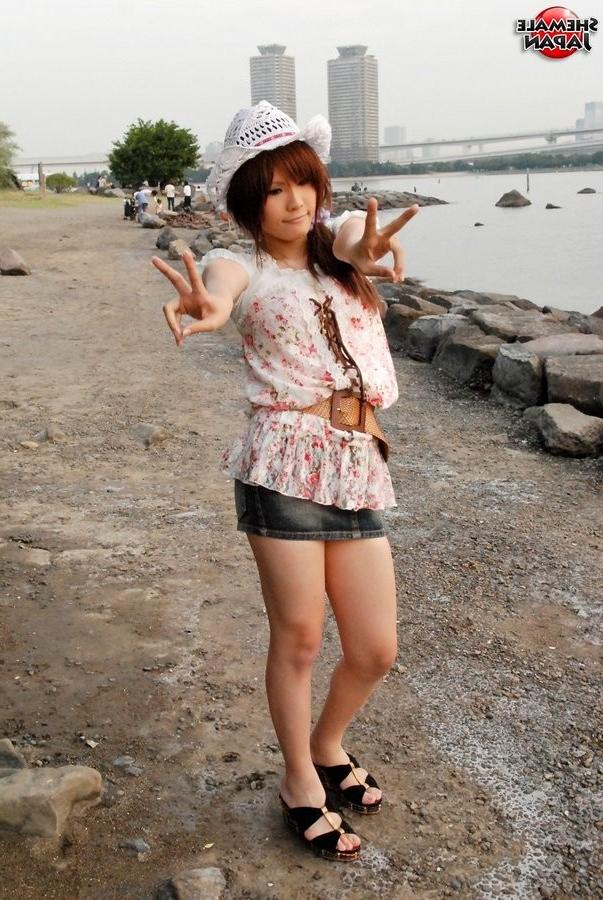 17P Stunning Japanese New Half Loses Her Jean Mini Skirt