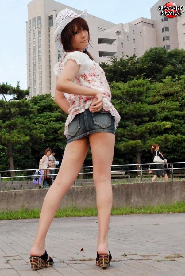 17P Stunning Japanese New Half Loses Her Jean Mini Skirt