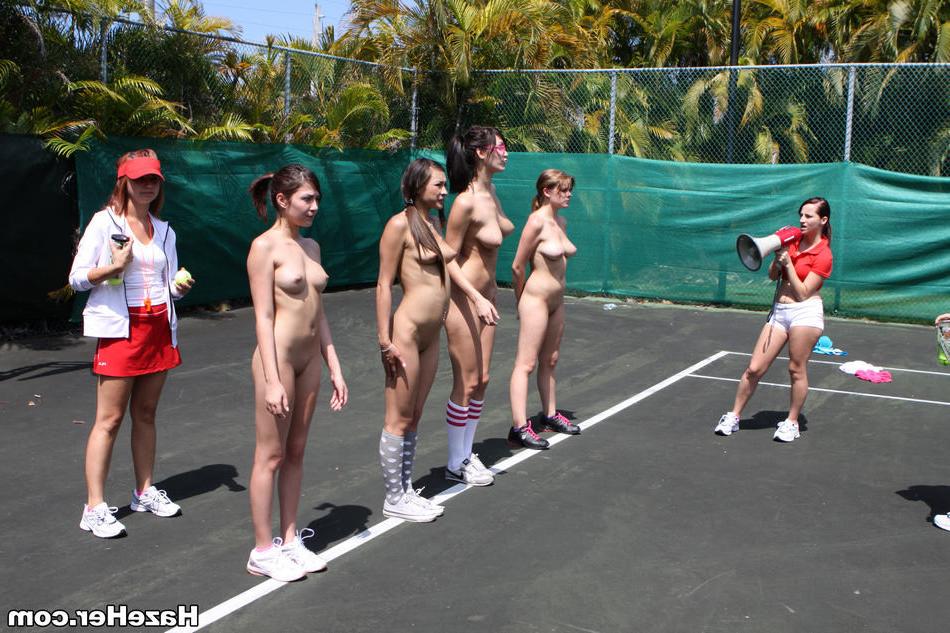 15P College teens hazed on tennis court by lesbian sorority sisters
