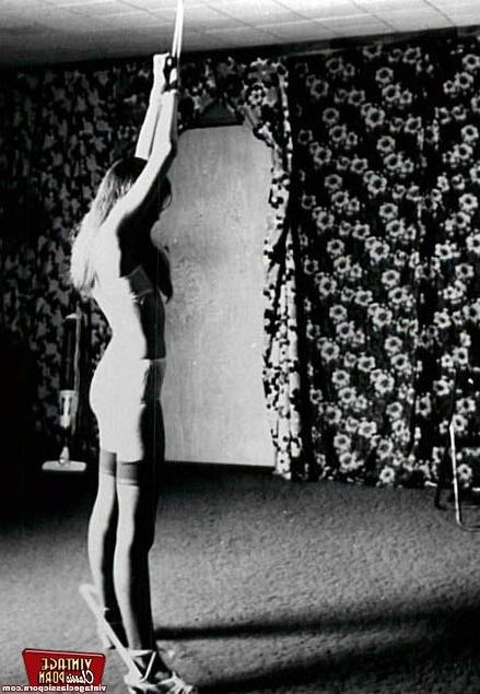 12P Sixties ladies being all tied up for the fucking