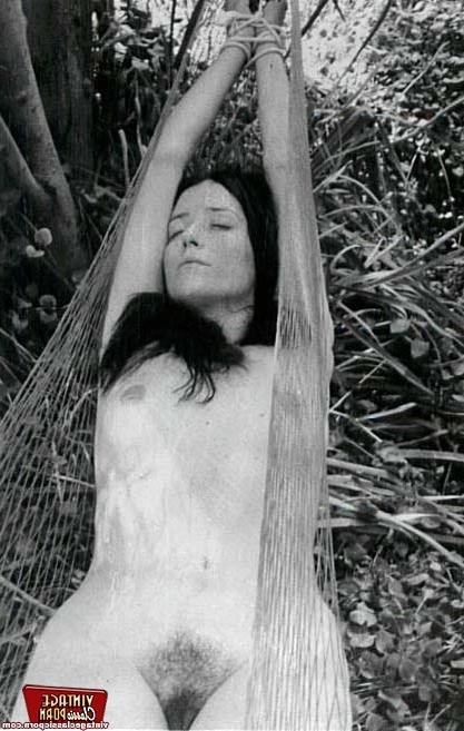 12P Seventies lady in a kinky mood tied up and exposed naked