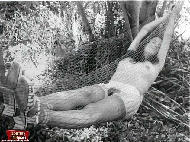 12P Seventies lady in a kinky mood tied up and exposed naked