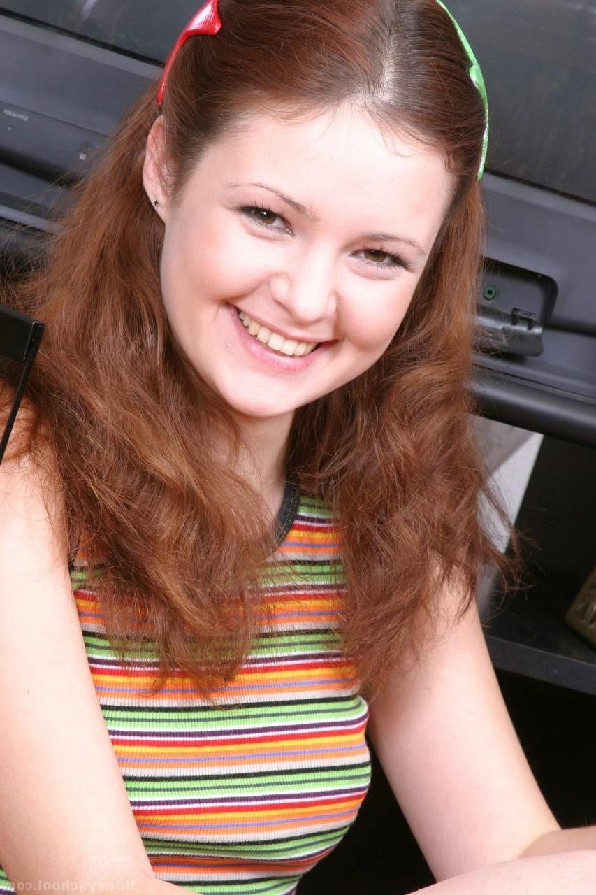 15P Vika proudly shows her puffy teren nipples