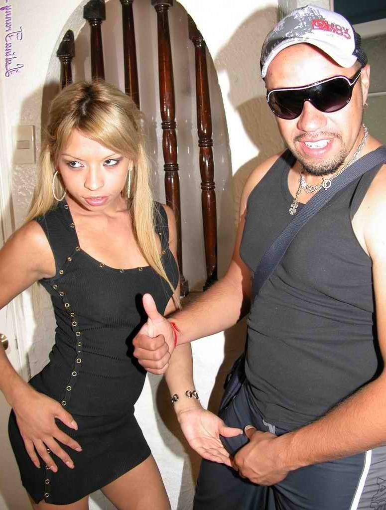 10P Chilean Tranny Fucked in her Sexy Ass by Stranger