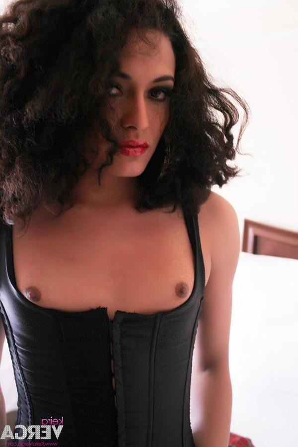 13P Gorgeous Shemale from Brazil Keira Verga has an Elephant Sized Cock