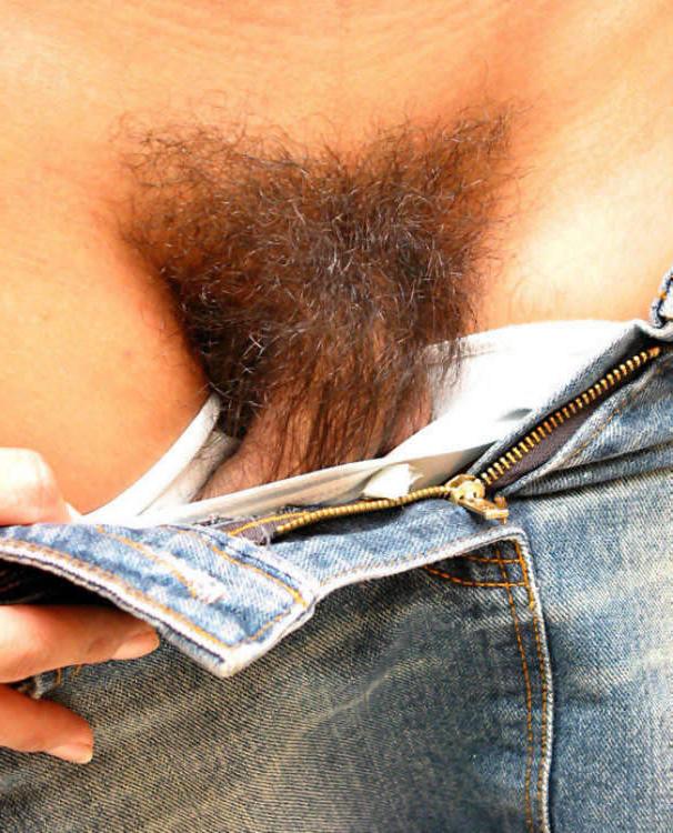 15P Horny ladyboy in jeans jerking cock