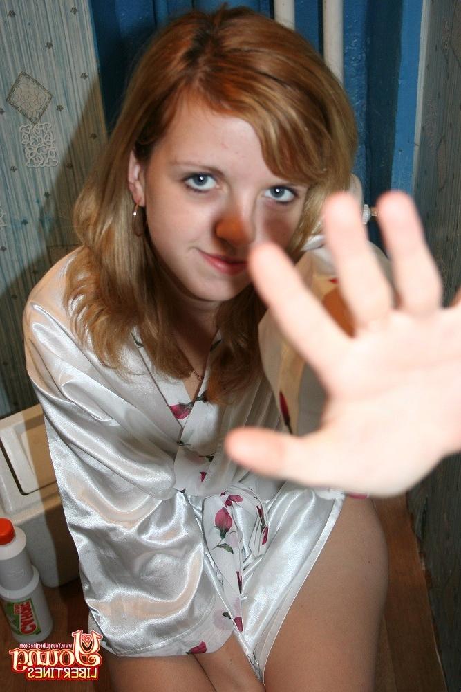 16P Curly haired teen whore sucking and fucking some hard pipe