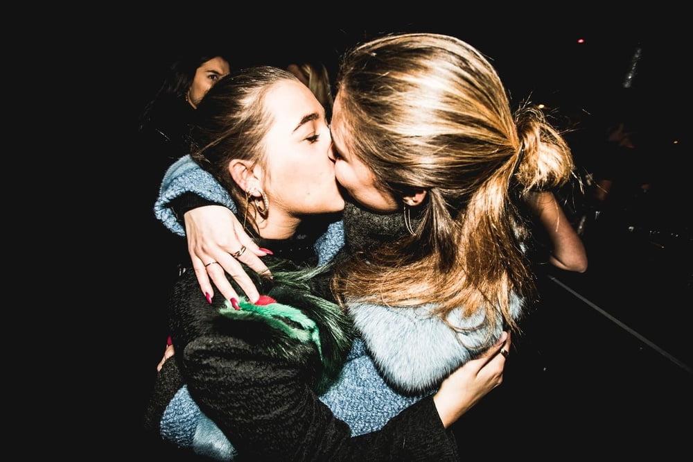 13P Danish drunk girls party and kiss