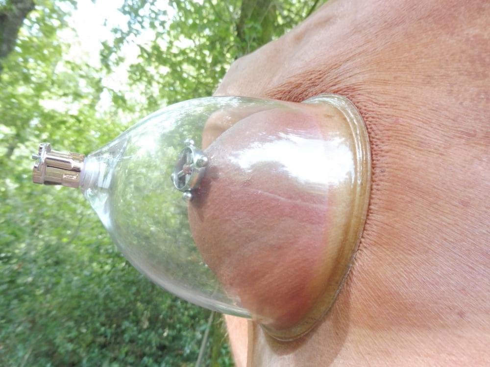 25P Pompe a Seins plus Pinces Tetons