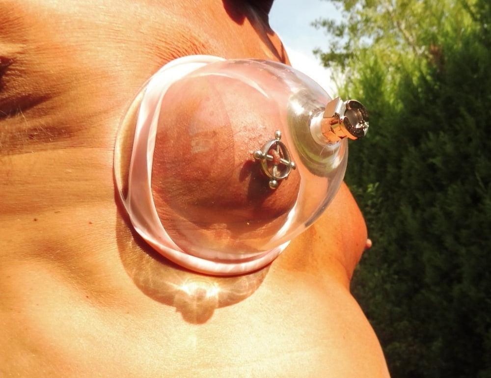 25P Pompe a Seins plus Pinces Tetons