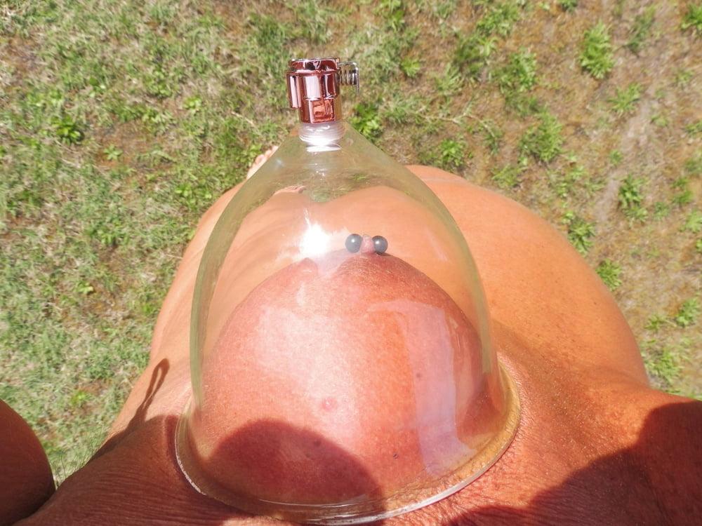 25P Pompe a Seins plus Pinces Tetons
