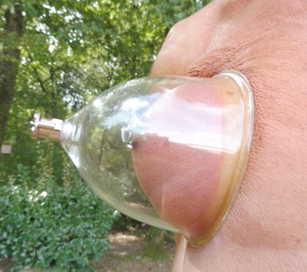 25P Pompe a Seins Avec Pince Tetons pour Mr
