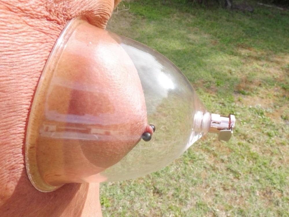 25P Pompe a Seins Avec Pince Tetons pour Mr