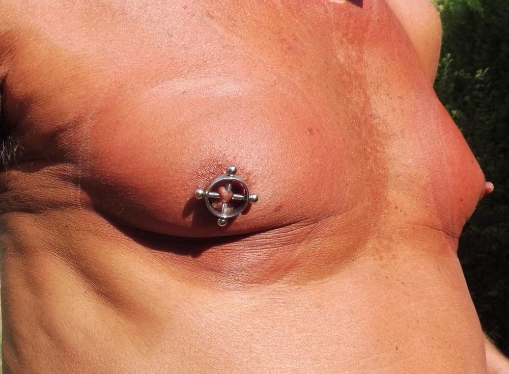 25P Pompe a Seins Avec Pince Tetons pour Mr