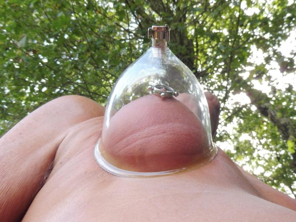 25P Pompe a Seins Avec Pince Tetons pour Mr