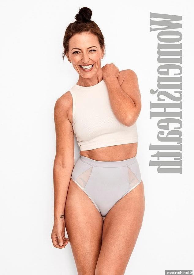 25P Davina McCall showing off her tight sexy MILF body