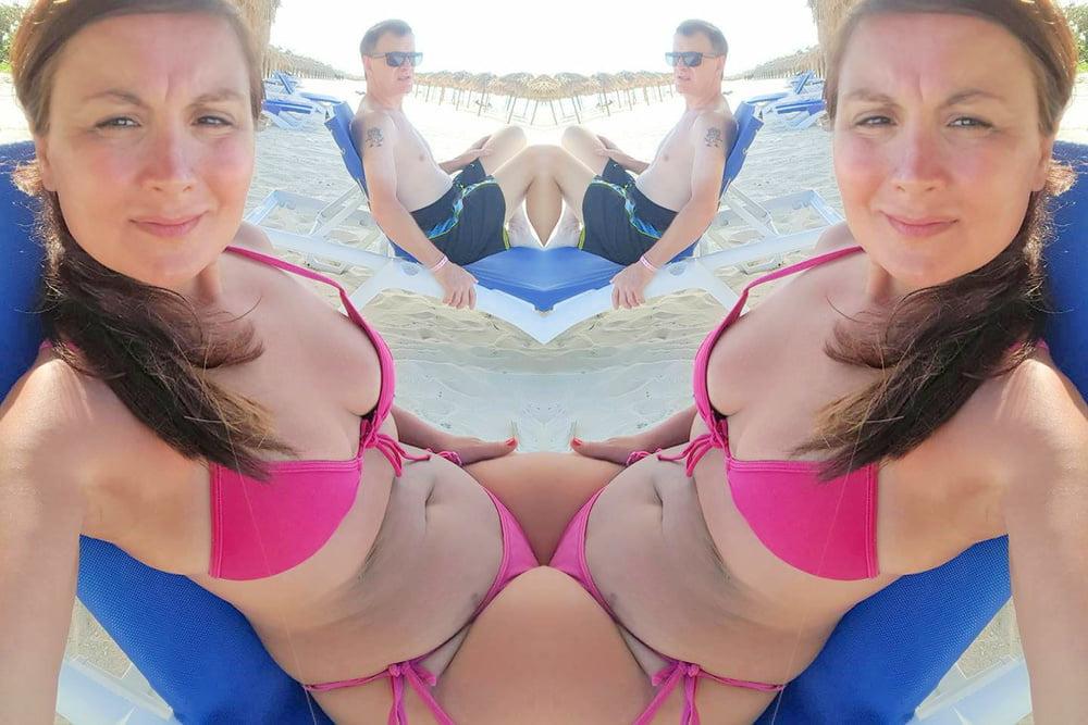 16P Alice 50 Year Old MILF Shows Off Hot Body In Tiny Bikinis