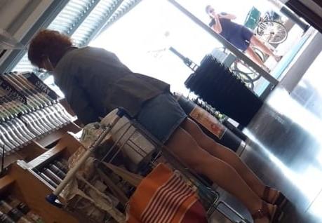 10P jupe en jeans