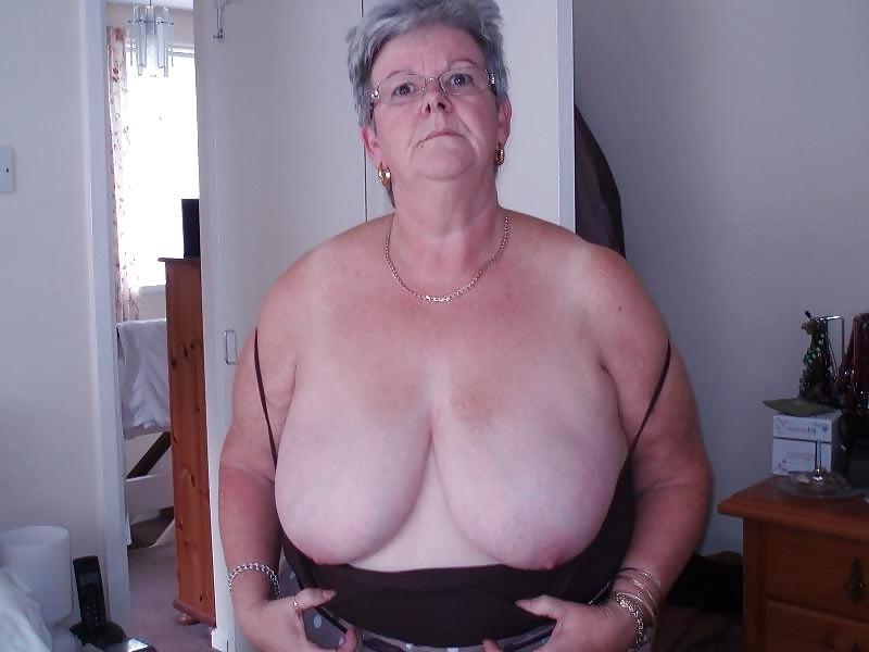 25P Grey haired granny