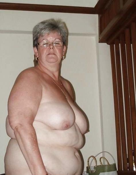 25P Grey haired granny