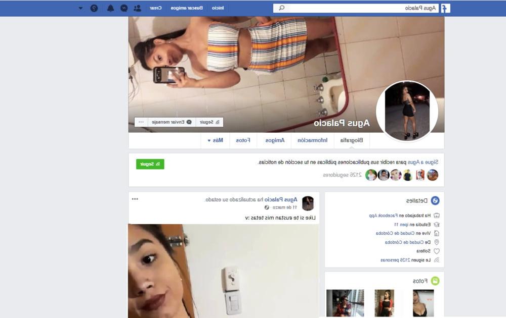 25P AGUSTINA PALACIO puta teen sexy argentinian (Facebook)