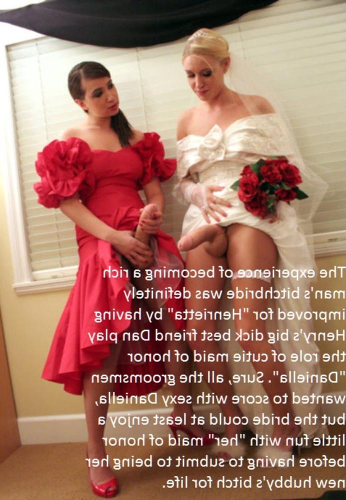 25P sissy bride mix