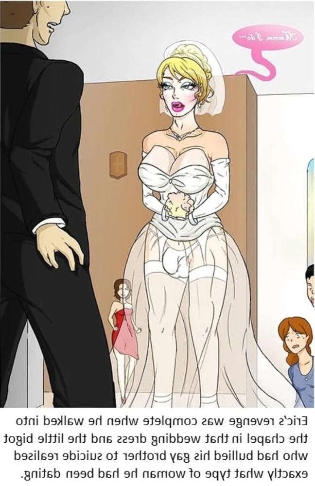 25P sissy bride mix