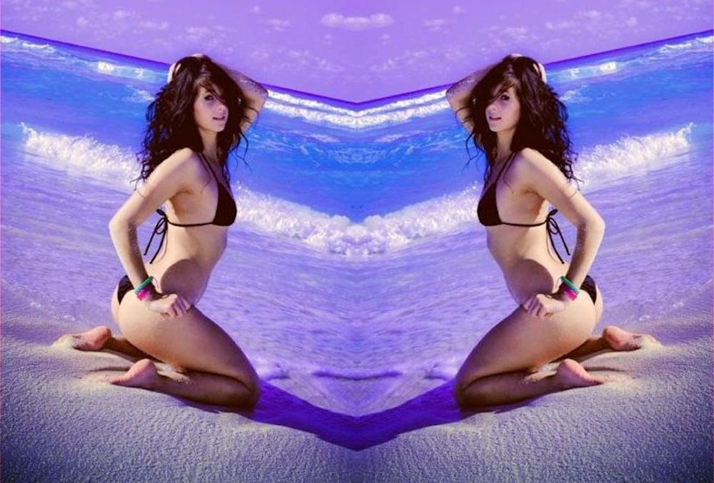 25P Kayja Rassweiler Works Tiny Bikinis &amp; Thongs Jerk Off Boys