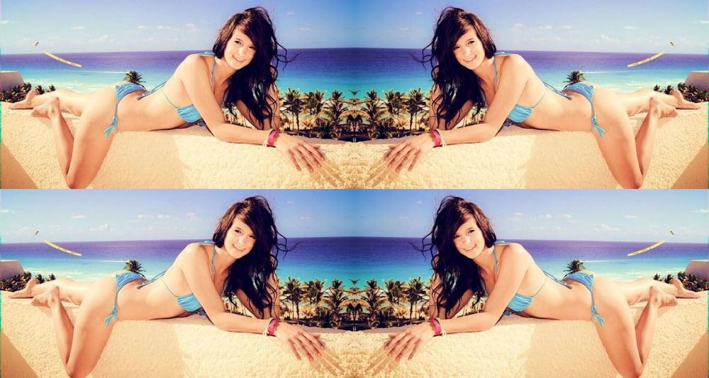 25P Kayja Rassweiler Works Tiny Bikinis &amp; Thongs Jerk Off Boys