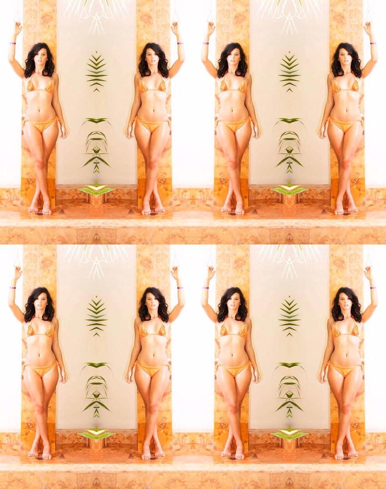 25P Kayja Rassweiler Works Tiny Bikinis &amp; Thongs Jerk Off Boys