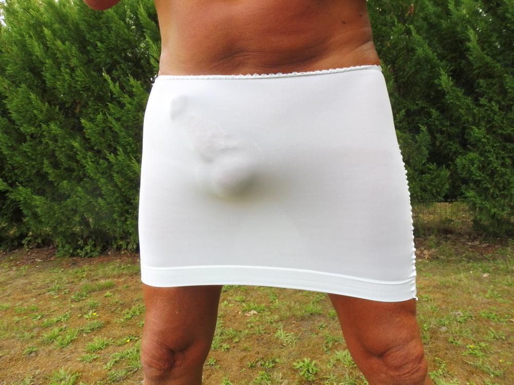 25P Lui Jupe Blanche Transparente 1