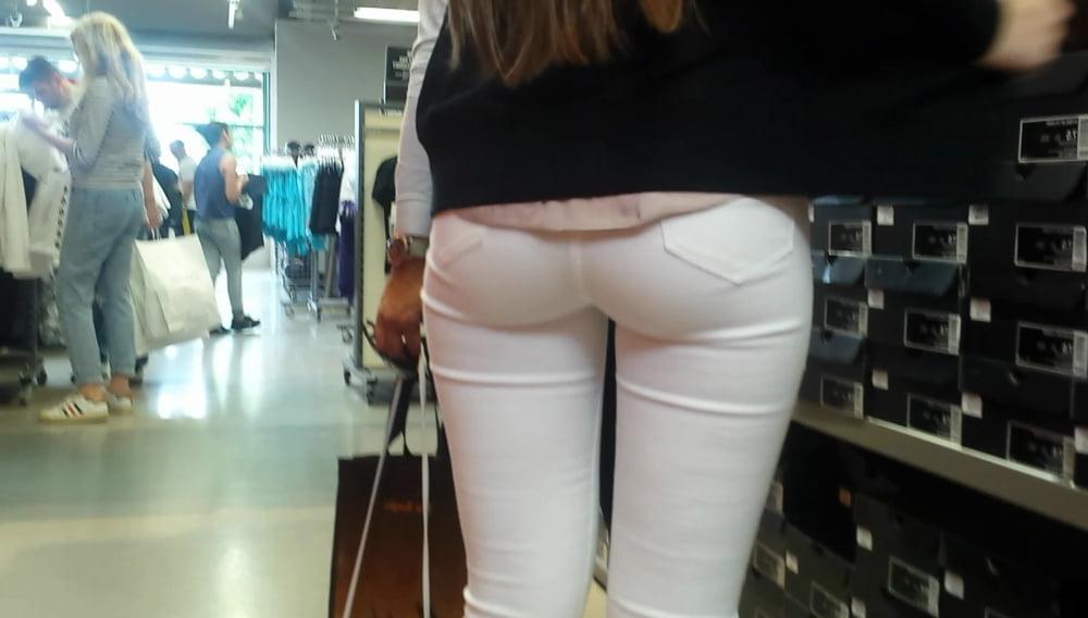 22P hot girl with white  tight pant sexy ass so hot