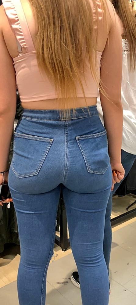 12P Incredible high waist jeans teen UK