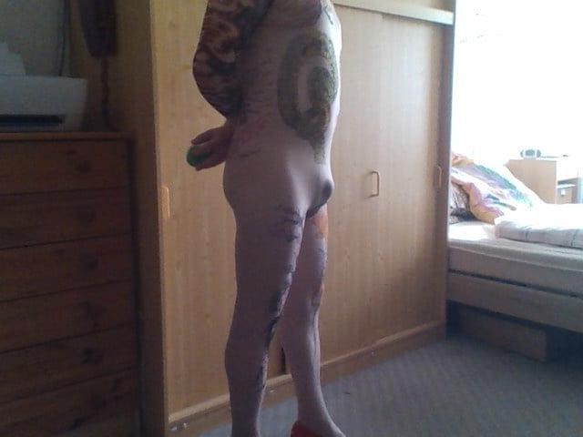 10P new nylon bodystocking