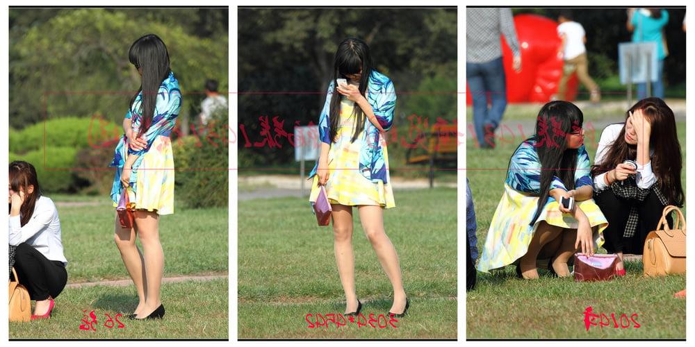 9P Upskirt Street Chinese Pantyhose Various