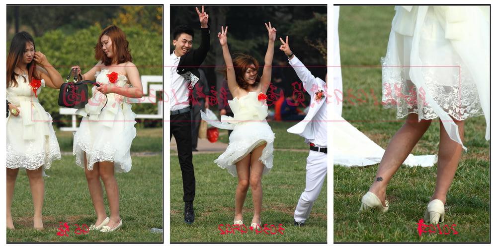 9P Upskirt Street Chinese Pantyhose Various
