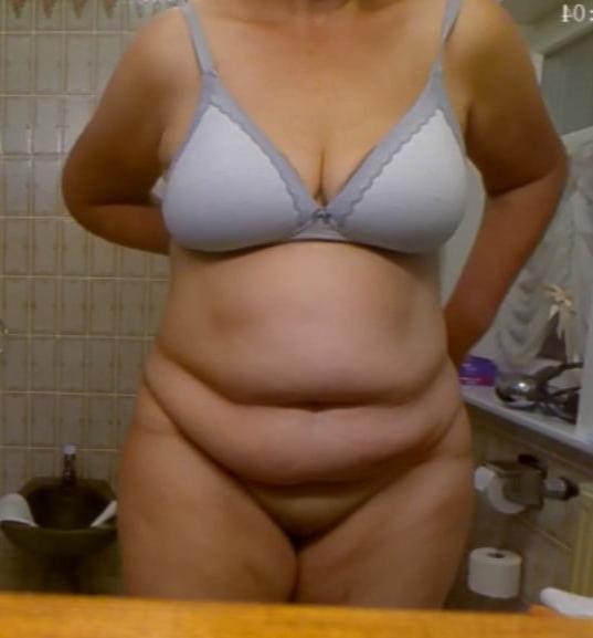 19P My wife in bathroom