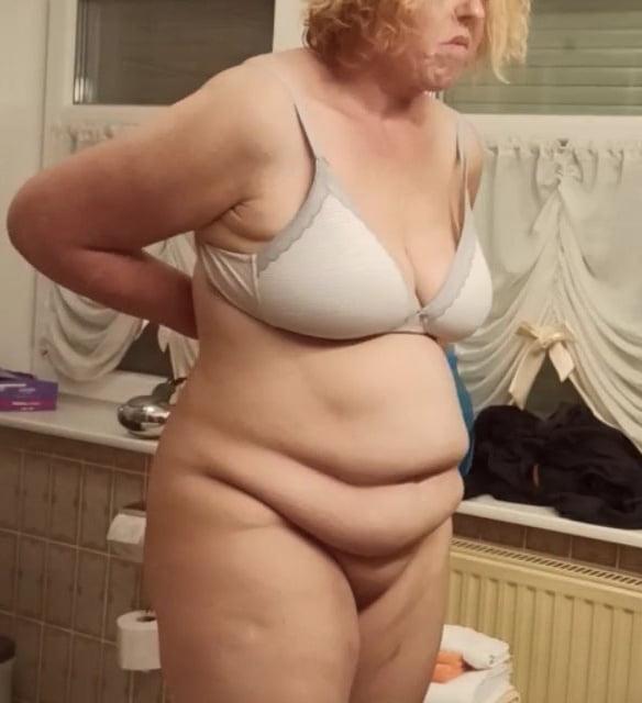 19P My wife in bathroom