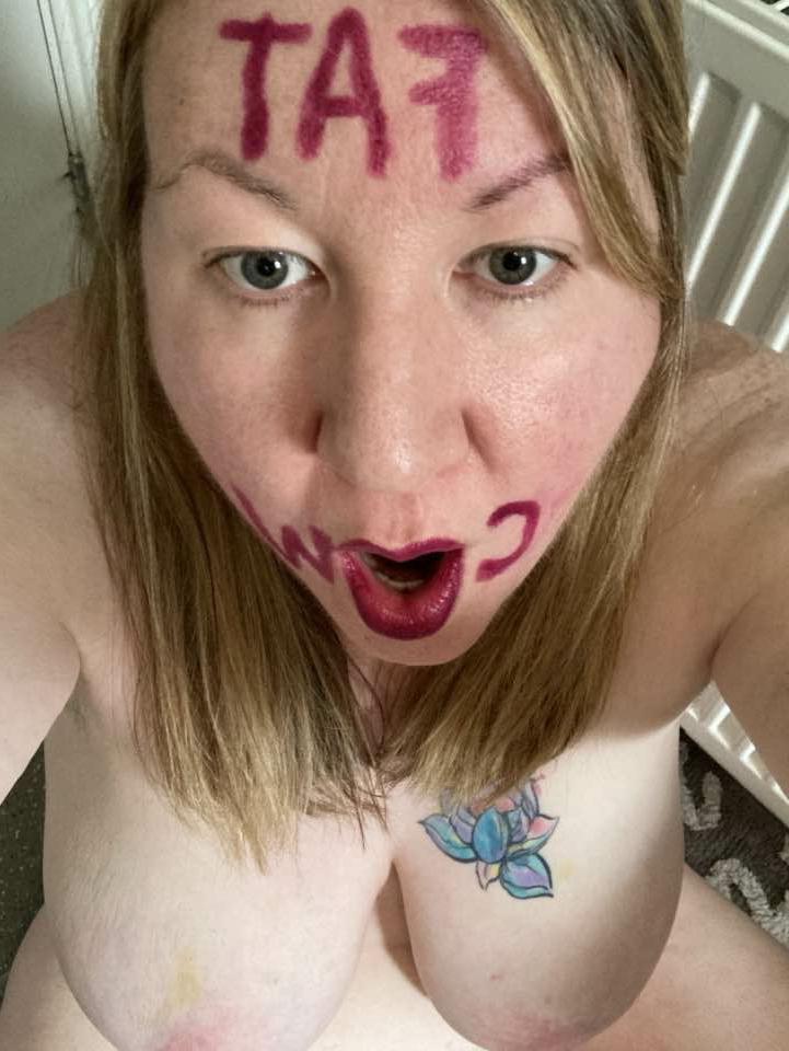 25P Humiliated Fat MILF Pig