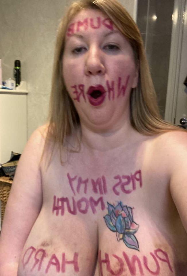 25P Humiliated Fat MILF Pig